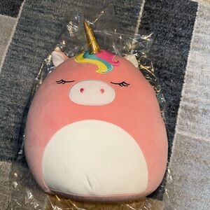 Pink Unicorn Plush Toy
